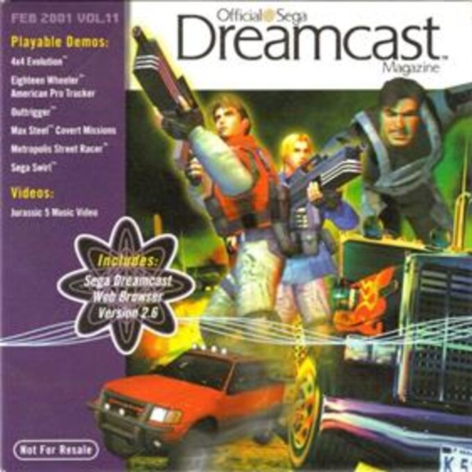 Official Sega Dreamcast Magazine Vol. 11 - February 2001