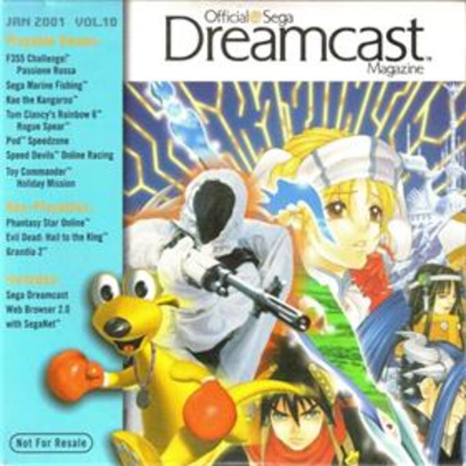 Official Sega Dreamcast Magazine Vol. 10 - January 2001