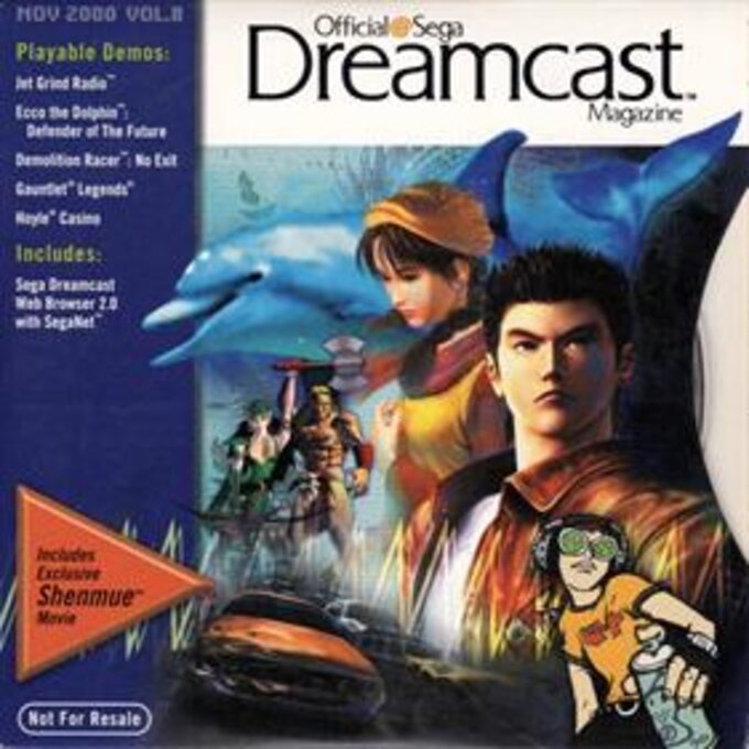 Official Sega Dreamcast Magazine Vol. 8 - November 2000