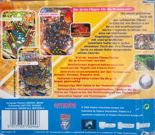 Pro-Pinball Trilogy - Dos