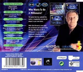 Qui Veut Gagner des Millions? dos