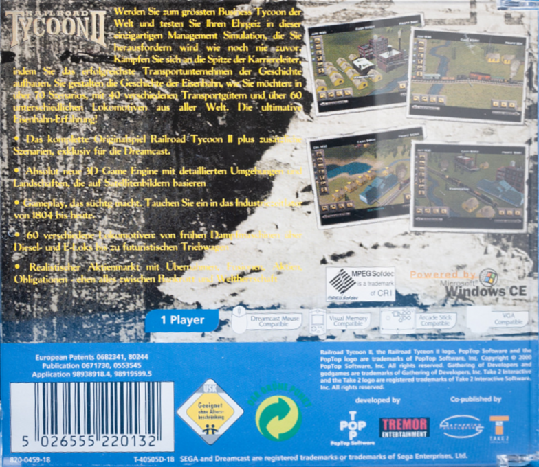 Railroad Tycoon II - Dos