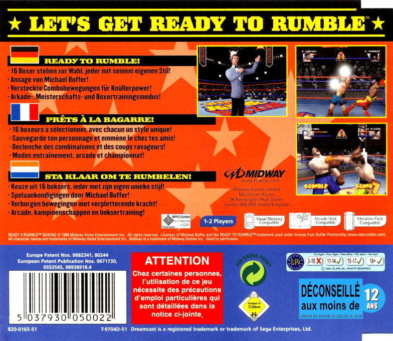 Ready 2 Rumble Boxing - Dos