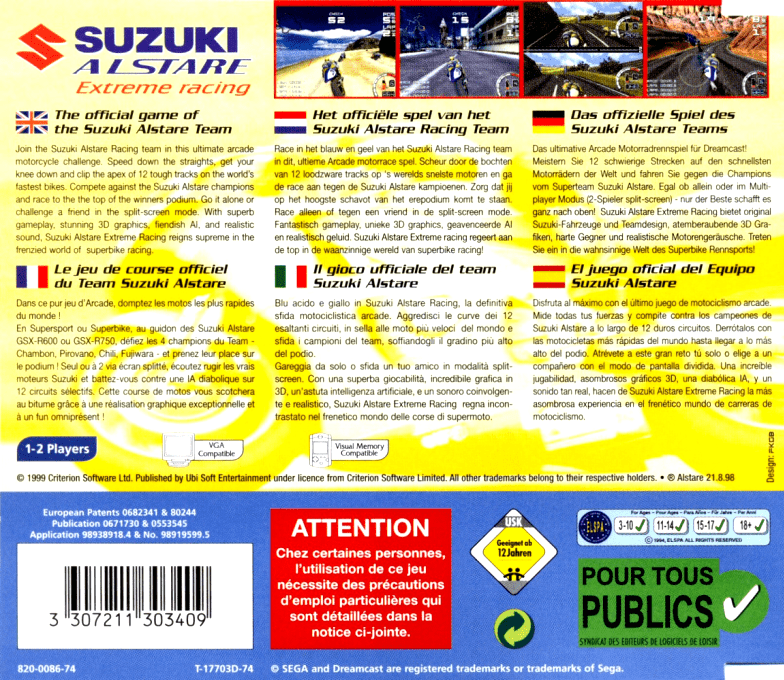 Suzuki Alstare Extreme Racing - Dos