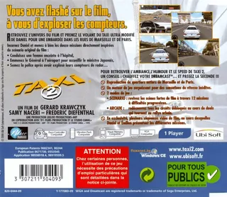 Taxi 2 : Le Jeu dos