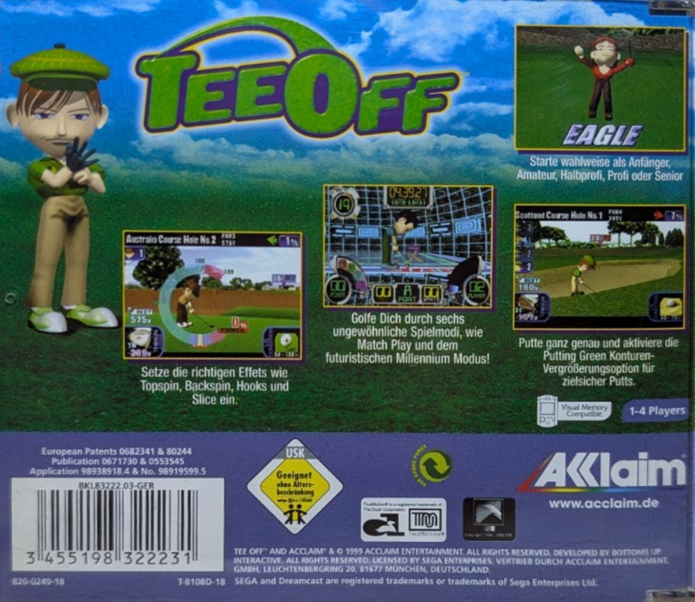 Tee Off - Dos