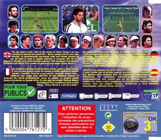 Tennis 2K2 dos