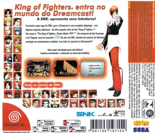The King of Fighters : Dream Match 1999 dos