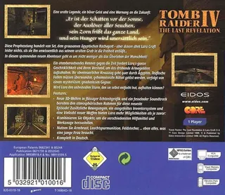 Tomb Raider : La Révélation Finale dos
