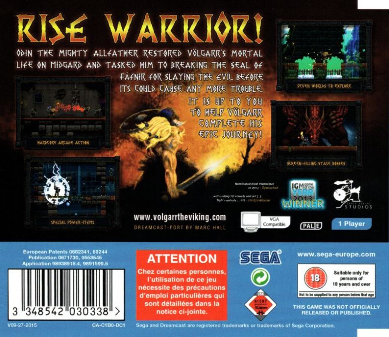 Volgarr the Viking - Dos