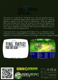 Final Fantasy Time and Again dos