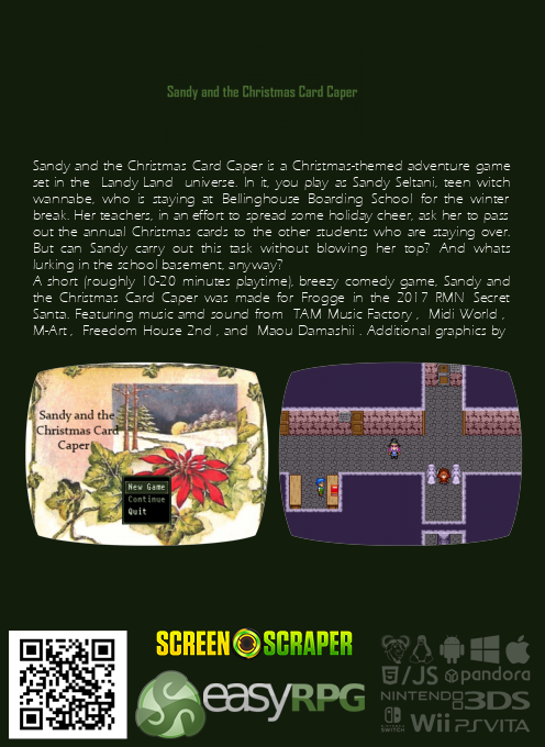 Sandy and the Christmas Card Caper - Dos