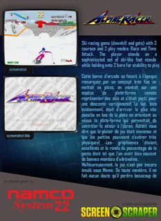 Alpine Racer - Dos