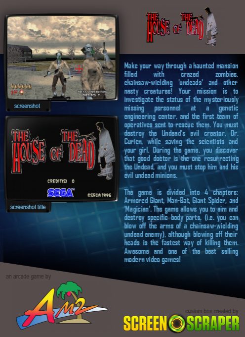 The House of the Dead - Dos