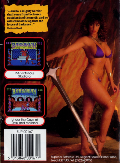 Barbarian - The Ultimate Warrior - Dos