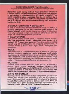 Phantom Combat Simulator dos
