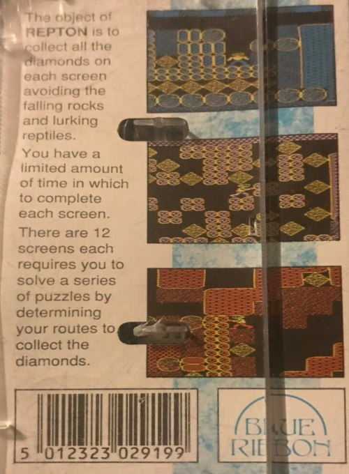 Repton's Mystic Challenge - Dos