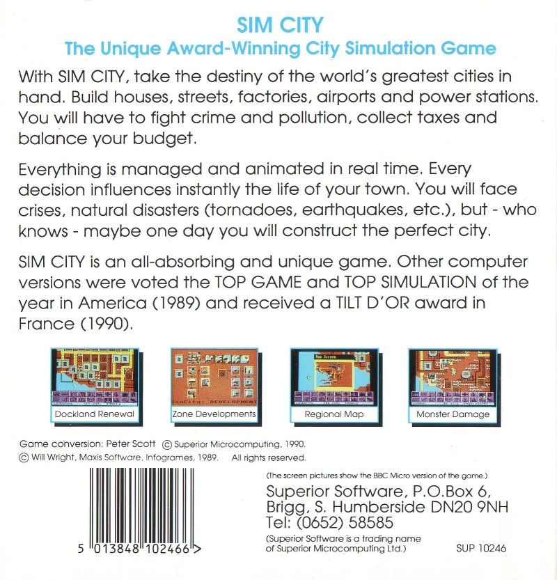 Sim City - Dos