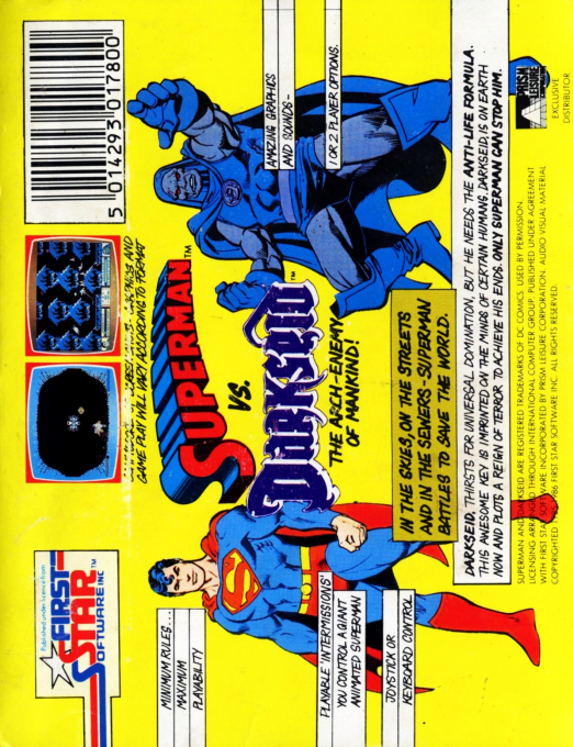 Superman - The Game - Dos