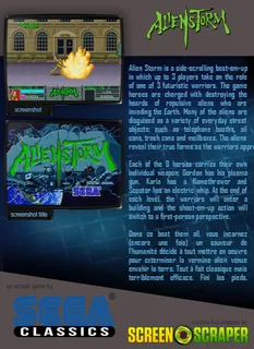 Alien Storm dos