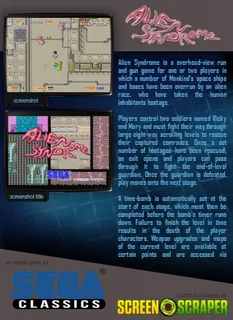 Alien Syndrome dos
