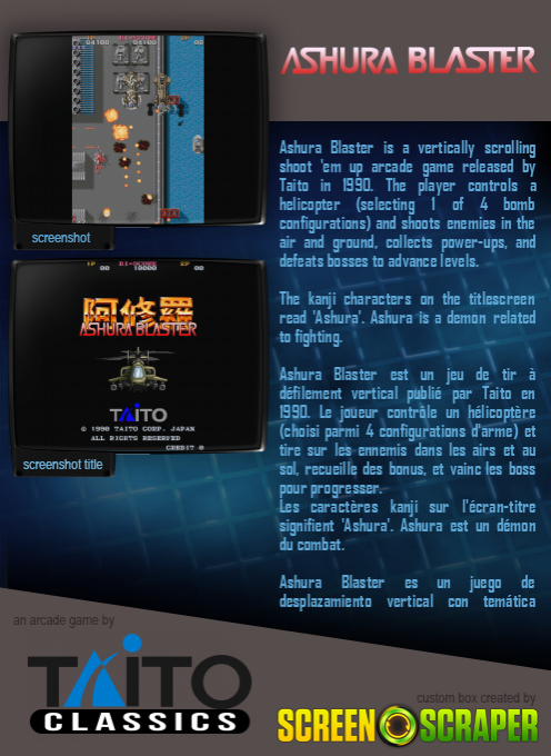 Ashura Blaster - Dos