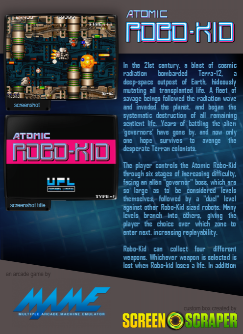 Atomic Robo-Kid - Dos