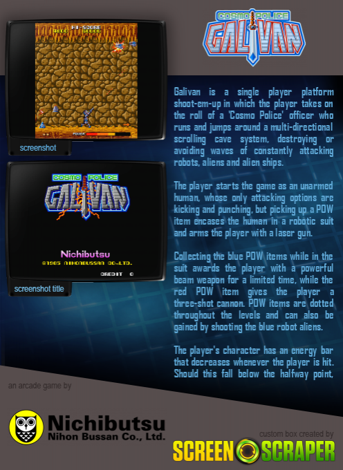 Cosmo Police Galivan - Dos