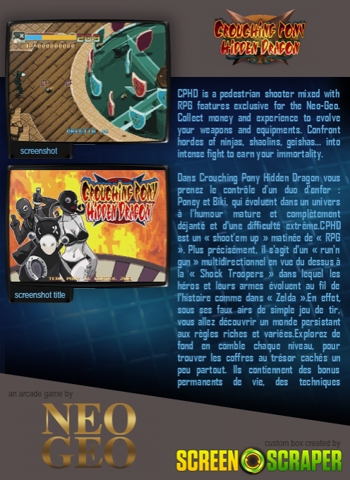 Crouching Pony Hidden Dragon - Dos