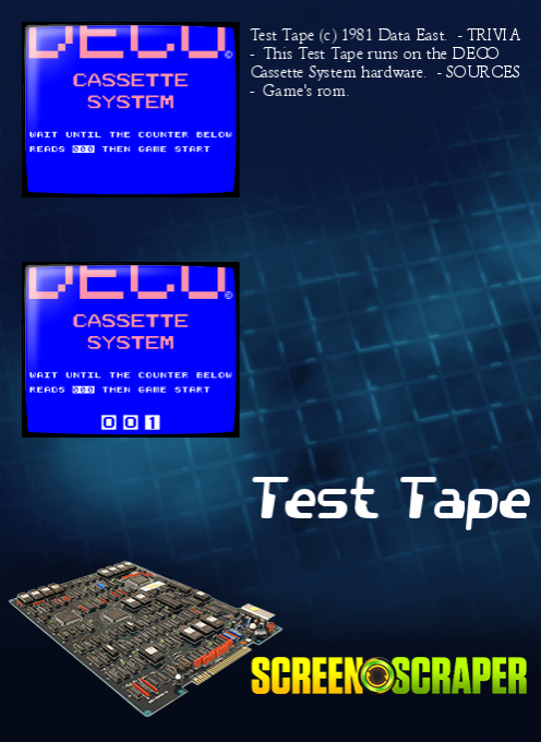 Cassette Test Tape dos