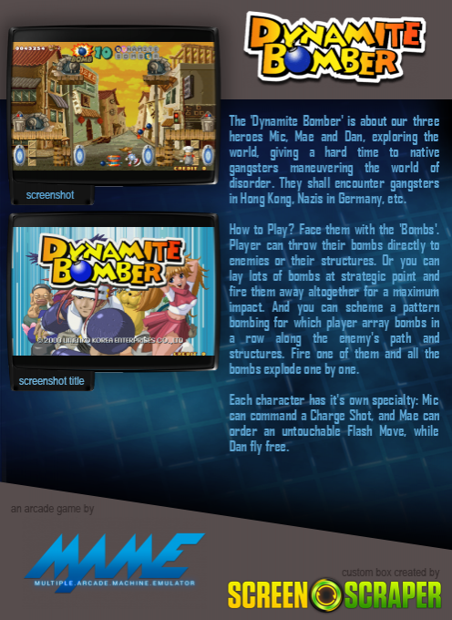 Dynamite Bomber - Dos