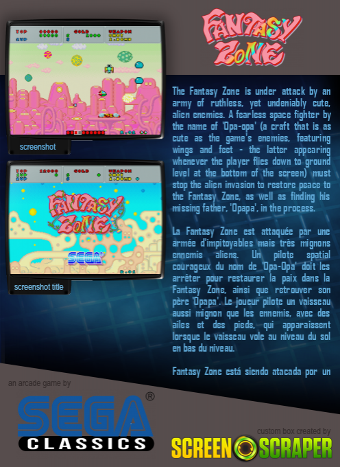 Fantasy Zone - Dos