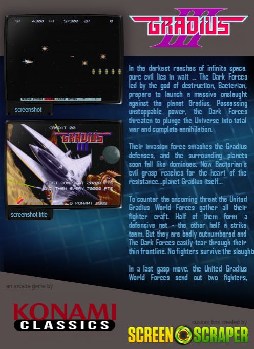 Gradius III - Dos