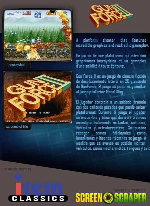 GunForce II - Dos