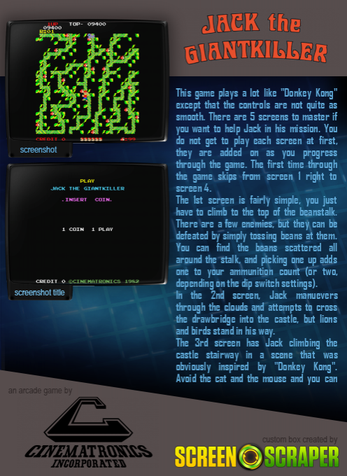 Jack the Giantkiller - Dos