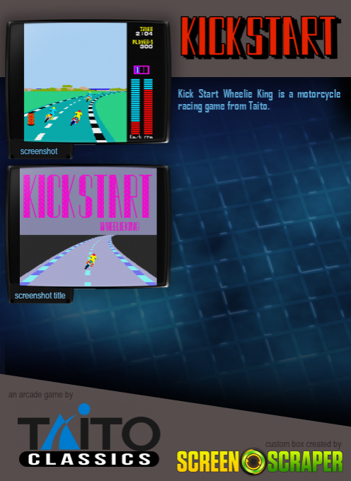 Kick Start - Wheelie King - Dos