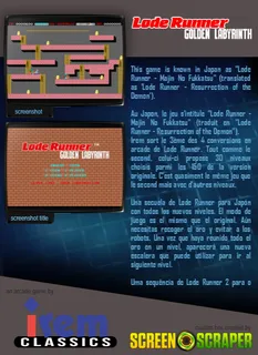 Lode Runner III - The Golden Labyrinth dos