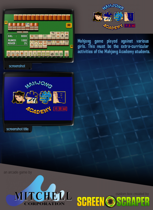 Mahjong Gakuen - Dos