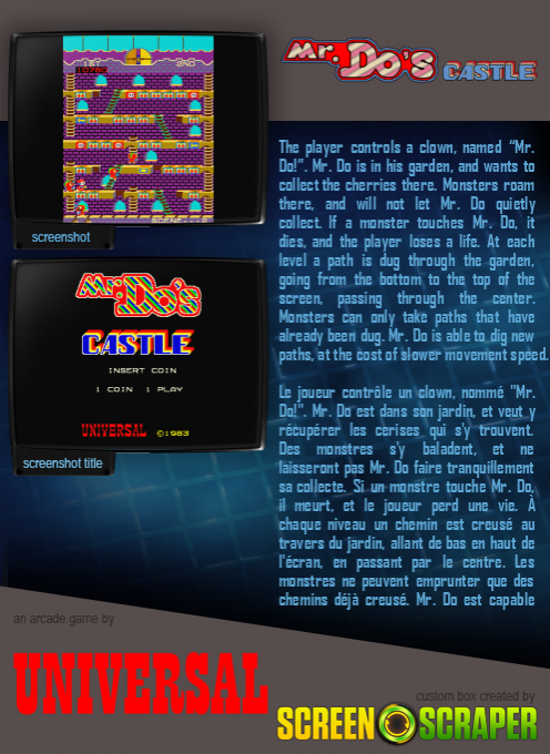 Mr. Do's Castle - Dos