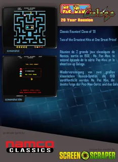 Ms. Pac-man/Galaga - 20th Anniversary Class of 1981 Reunion - Dos