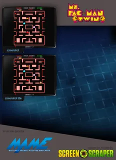 Ms Pac Man Twin - Dos