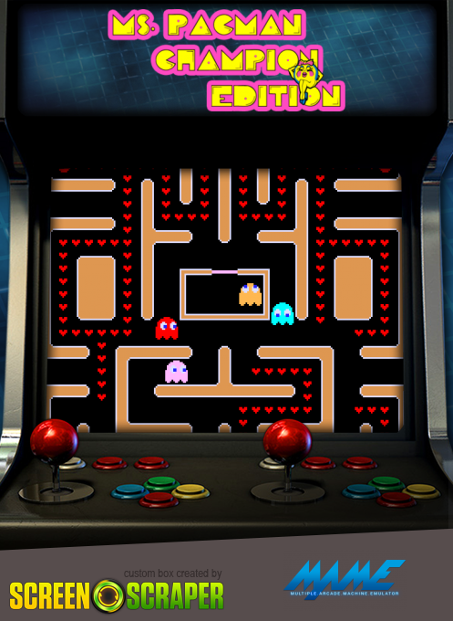 Ms. Pacman Champion Edition