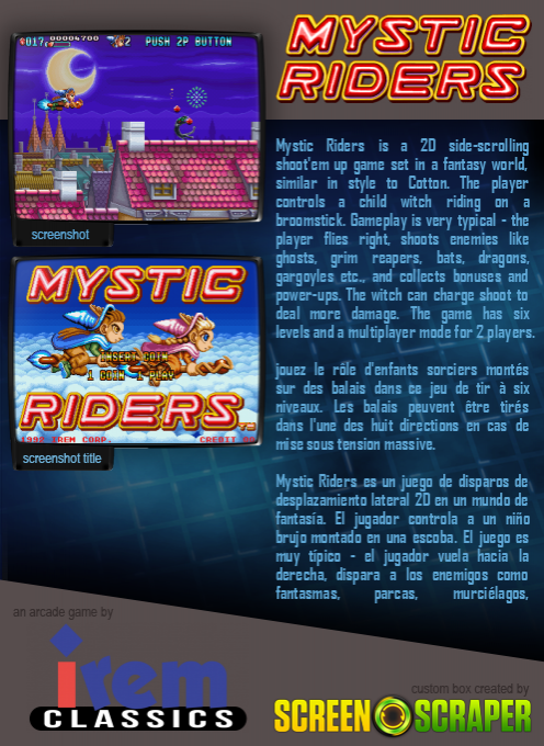 Mystic Riders - Dos