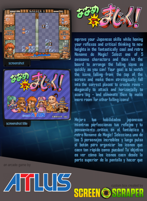 Naname De Magic! - Dos