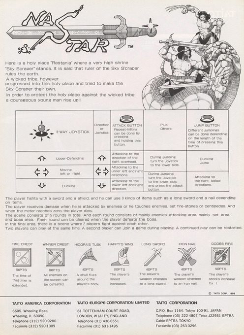 Nastar Warrior - Dos
