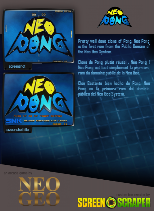 Neo Pong - Dos