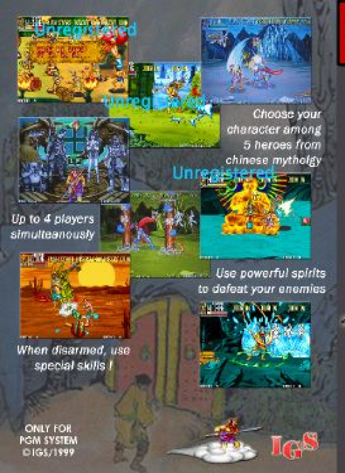 Oriental Legend Special / Xi You Shi E Zhuan Super - Dos