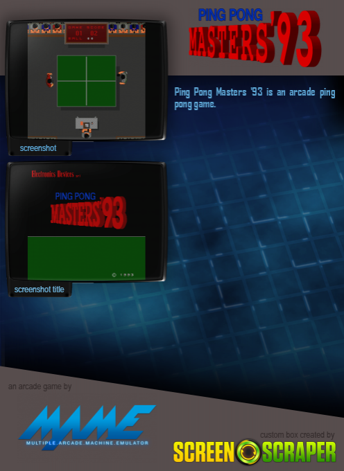 Ping Pong Masters '93 - Dos