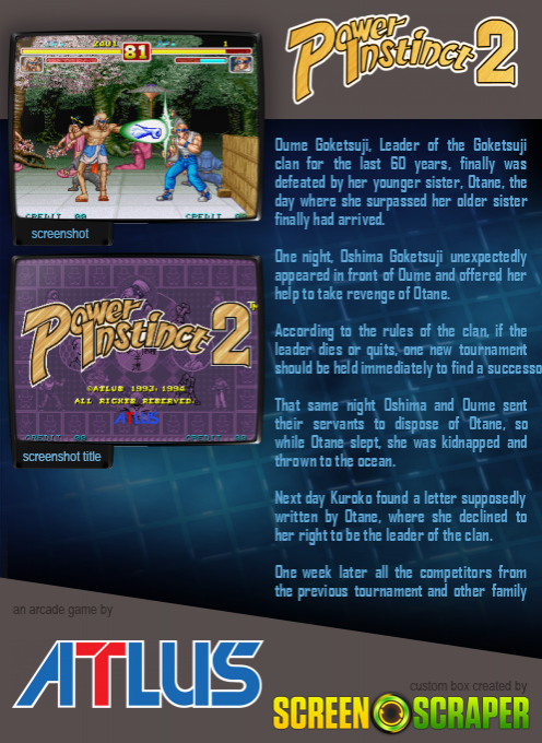 Power Instinct - Dos