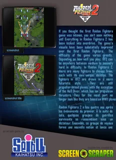 Raiden Fighters 2 : Operation Hell Dive dos